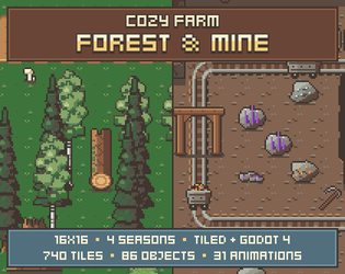 Cozy Farm Forest & Mine cover