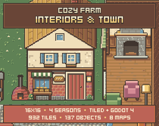 Cozy Farm Interiors & Town cover